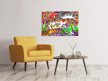 Laden Sie das Bild in den Galerie-Viewer, Leinwandbild Writings
