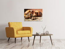 Laden Sie das Bild in den Galerie-Viewer, Leinwandbild Frühstücksbrote