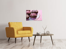Laden Sie das Bild in den Galerie-Viewer, Leinwandbild Muffins