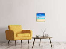 Laden Sie das Bild in den Galerie-Viewer, Leinwandbild Blaue Lagune