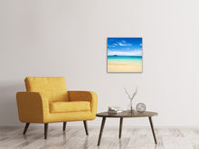Laden Sie das Bild in den Galerie-Viewer, Leinwandbild Blaue Lagune