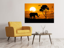 Laden Sie das Bild in den Galerie-Viewer, Leinwandbild Verträumtes Afrika