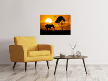 Laden Sie das Bild in den Galerie-Viewer, Leinwandbild Verträumtes Afrika