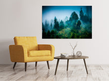 Laden Sie das Bild in den Galerie-Viewer, Leinwandbild Geheimnisvoller Wald