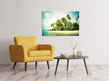 Laden Sie das Bild in den Galerie-Viewer, Leinwandbild Tobago Cays