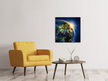 Laden Sie das Bild in den Galerie-Viewer, Leinwandbild Der Planet Erde