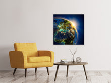 Laden Sie das Bild in den Galerie-Viewer, Leinwandbild Der Planet Erde