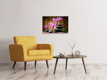 Laden Sie das Bild in den Galerie-Viewer, Leinwandbild Wellness-Steine