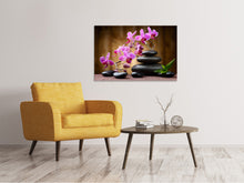 Laden Sie das Bild in den Galerie-Viewer, Leinwandbild Wellness-Steine