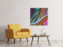 Laden Sie das Bild in den Galerie-Viewer, Leinwandbild Wellengleich