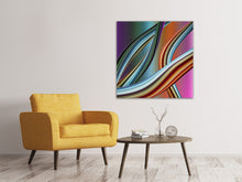 Laden Sie das Bild in den Galerie-Viewer, Leinwandbild Wellengleich