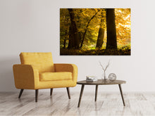 Laden Sie das Bild in den Galerie-Viewer, Leinwandbild Herbstlaub