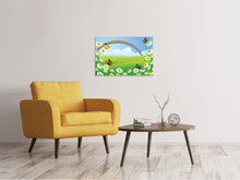 Laden Sie das Bild in den Galerie-Viewer, Leinwandbild Der bunte Regenbogen