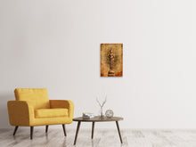 Laden Sie das Bild in den Galerie-Viewer, Leinwandbild Goldene Buddha-Statue