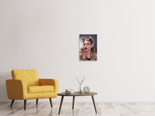 Laden Sie das Bild in den Galerie-Viewer, Leinwandbild Pin Up Kuss