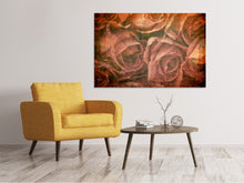 Laden Sie das Bild in den Galerie-Viewer, Leinwandbild Rosenbukett