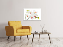 Laden Sie das Bild in den Galerie-Viewer, Leinwandbild Orchideenliebe