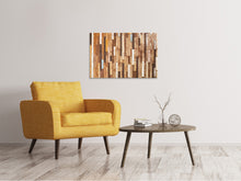 Laden Sie das Bild in den Galerie-Viewer, Leinwandbild Designholz