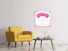 Laden Sie das Bild in den Galerie-Viewer, Leinwandbild Herzballons