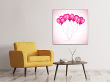 Laden Sie das Bild in den Galerie-Viewer, Leinwandbild Herzballons