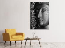 Laden Sie das Bild in den Galerie-Viewer, Leinwandbild Buddha Close Up
