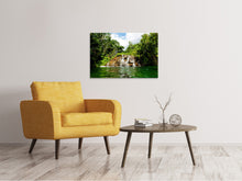 Laden Sie das Bild in den Galerie-Viewer, Leinwandbild Lagune