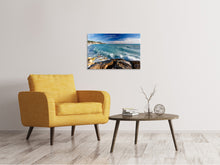 Laden Sie das Bild in den Galerie-Viewer, Leinwandbild Cote D`Azur