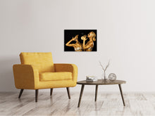 Laden Sie das Bild in den Galerie-Viewer, Leinwandbild Gold-DJ`s