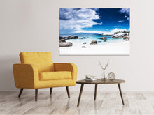 Laden Sie das Bild in den Galerie-Viewer, Leinwandbild Inselfeeling