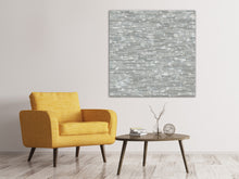 Laden Sie das Bild in den Galerie-Viewer, Leinwandbild Steinmauer in Grau