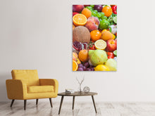 Laden Sie das Bild in den Galerie-Viewer, Leinwandbild Frische Früchte
