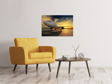Laden Sie das Bild in den Galerie-Viewer, Leinwandbild Jet