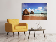 Laden Sie das Bild in den Galerie-Viewer, Leinwandbild Strandgedanken
