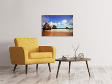 Laden Sie das Bild in den Galerie-Viewer, Leinwandbild Strandgedanken