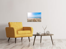 Laden Sie das Bild in den Galerie-Viewer, Leinwandbild Das schöne Strandhaus