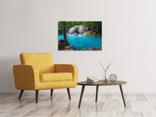 Laden Sie das Bild in den Galerie-Viewer, Leinwandbild Naturerlebnis Wasserfall