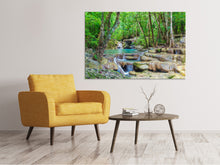 Laden Sie das Bild in den Galerie-Viewer, Leinwandbild Wasserspektakel