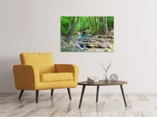 Laden Sie das Bild in den Galerie-Viewer, Leinwandbild Wasserspektakel