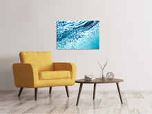 Laden Sie das Bild in den Galerie-Viewer, Leinwandbild Wasser in Bewegung