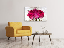 Laden Sie das Bild in den Galerie-Viewer, Leinwandbild Die Rosenspiegelung
