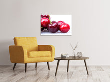 Laden Sie das Bild in den Galerie-Viewer, Leinwandbild Kirschen