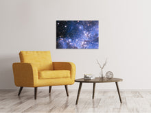 Laden Sie das Bild in den Galerie-Viewer, Leinwandbild Sternenhimmel