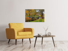 Laden Sie das Bild in den Galerie-Viewer, Leinwandbild Romantischer Park
