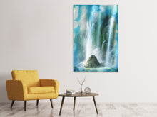 Laden Sie das Bild in den Galerie-Viewer, Leinwandbild Im Wasserfall