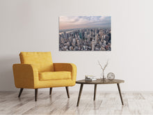 Laden Sie das Bild in den Galerie-Viewer, Leinwandbild Skyline Blick über Manhattan