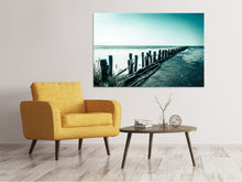 Laden Sie das Bild in den Galerie-Viewer, Leinwandbild Das Wattenmeer