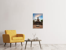 Laden Sie das Bild in den Galerie-Viewer, Leinwandbild Buddha Statue