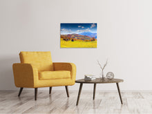 Laden Sie das Bild in den Galerie-Viewer, Leinwandbild Herbstliche Berglandschaft