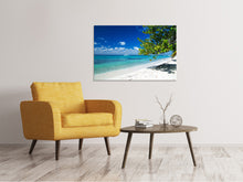Laden Sie das Bild in den Galerie-Viewer, Leinwandbild Happy Beach
