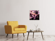 Laden Sie das Bild in den Galerie-Viewer, Leinwandbild 3D-Kristallstruktur
